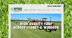 Desktop Screenshot of hawkesburyturf.com.au